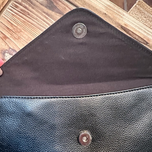 B-Low The Belt Black Studded Vegan Pebbled Leather Clutch Bag - Picture 5 of 5